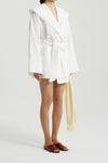 SAMUEL GUI YANG Valentina linen and cotton coat CO03-2